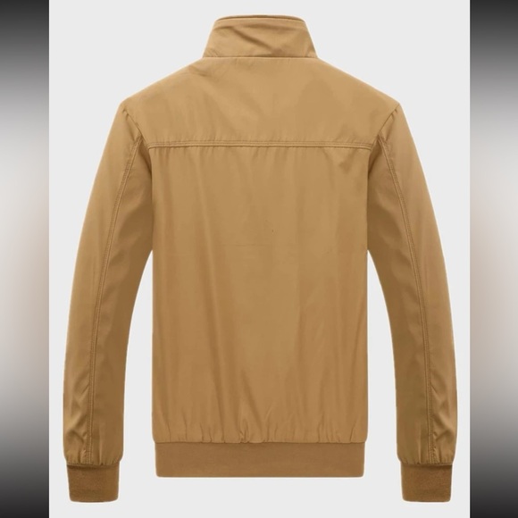 Mens Navy Blue  Zipper Jacket - Picture 6 of 12